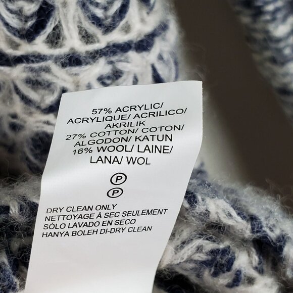 Lucky Brand Wool Blend Knit Pullover Sweater Size M Womens 7WD5186 - Picture 4 of 7